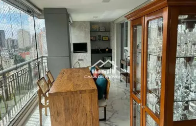 Vende apartamento com 192m², 3 suítes, varanda gourmet e lazer clube na vila andrade.