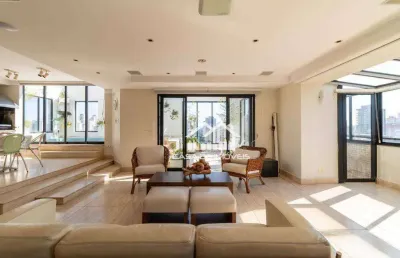 Vende cobertura triplex com 340², 4 suítes, piscina e churrasqueira, no campo belo.