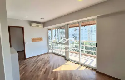 Aluga apartamento com 44m², 1 suíte, 1 vaga, depósito e lazer, no portal do morumbi.