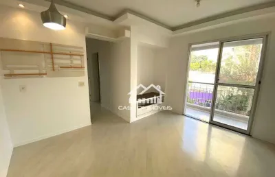 Aluga apartamento com 61m², mobiliado, com 2 dormitórios, 1 suíte e 1 vaga, na vila andrade.