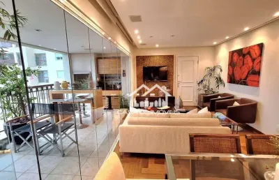 Apartamento à venda, 130m²,  2 suítes, 2 vagas de garagem, no panamby