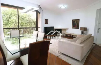 Vende apartamento com 143m², 4 dormitórios, 2 suítes, 2 vagas e lazer completo no morumbi.