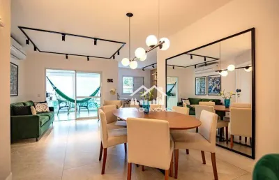Vende lindo apartamento com 98m², moderno, com 2 dormitórios sendo 1 suíte, 2 vagas e lazer, no brooklin.
