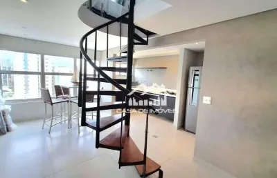 Vende ou aluga cobertura com 105m² na vila clementino.