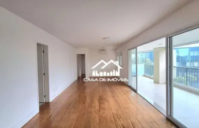 Aluga apartamento com 138m², 3 suítes, 3 vagas e lazer clube ao lado do shopping morumbi