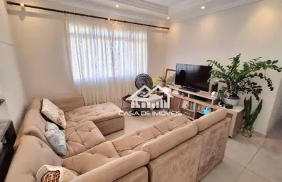 Vende apartamento com 144m², 3 dormitórios próximo a praia do gonzaguinha em são vicente.