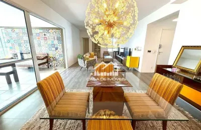 Vende ou aluga apartamento de 167m², com 3 suítes, 3 vagas, depósito e lazer completo