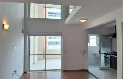 Aluga apartamento duplex, 1 suíte, 2 vagas na vila olímpia.