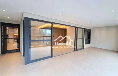 Vende ou aluga apartamento novo com 162m², 3 suítes, varanda gourmet, 3 vagas e lazer, no parque da cidade