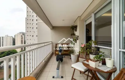 Vende apartamento com 145m², 3 suítes, escritório, 3 vagas e lazer clube, no morumbi.