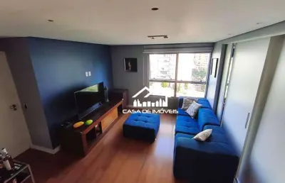 Aluga apartamento de 70m², 2 dormitórios, sendo 1 suíte, no panamby.