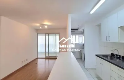 Aluga apartamento com 47m², 1 dormitório, 1 vaga, lazer completo, no campo belo.