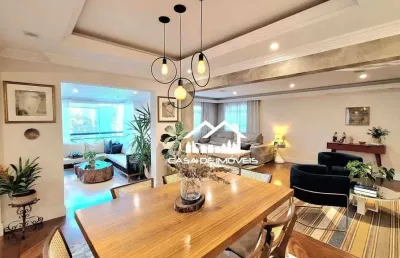 Aluga apartamento com 223m², 4 suítes, 4 vagas e lazer, no morumbi