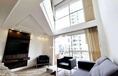 Vende apartamento duplex, 57m², 1 suíte, 1 vaga, na vila nova conceição