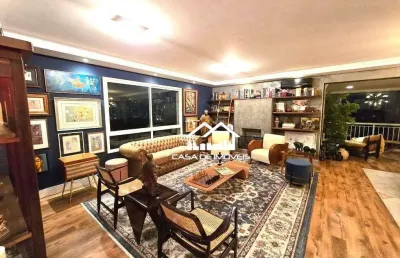 Apartamento à venda morumbi com 260 m², 4 suítes, 4 vagas, varanda gourmet e lazer clube, na vila andrade.