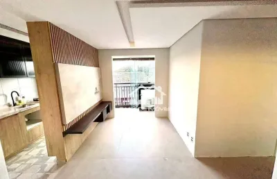 Aluga ou vende apartamento de 44m², com 2 dormitórios, 1 vaga, varanda e lazer completo