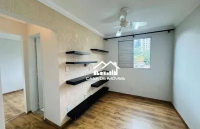 Vende apartamento de 54m², com 3 dormitórios e 1 vaga, no jd. caboré.