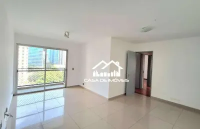 Aluga apartamento com 93m², 3 dormitórios, 1 vaga e lazer, no brooklin
