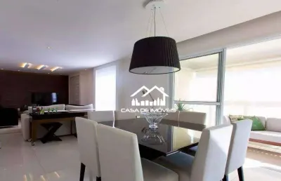 Vende ou aluga apartamento com 3 suítes, mobiliado, varanda gourmet e lazer completo, na vila olímpia.