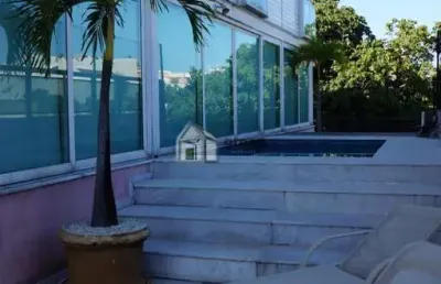 Cobertura com 3 quartos à venda na avenida general ivan raposo, 410, barra da tijuca, rio de janeiro, 550 m2 por r$ 3.500.000