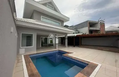 Casa em condomínio fechado com 4 quartos à venda na estrada vereador alceu de carvalho, 665, recreio dos bandeirantes, rio de janeiro, 400 m2 por r$ 3.850.000