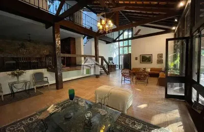 Casa em condomínio fechado com 4 quartos à venda na rua romão cortes de lacerda, 253, itanhangá, rio de janeiro, 654 m2 por r$ 1.500.000