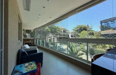 Apartamento com 3 quartos à venda na rua fernando nogueira de sousa, 30, barra da tijuca, rio de janeiro, 168 m2 por r$ 2.200.000