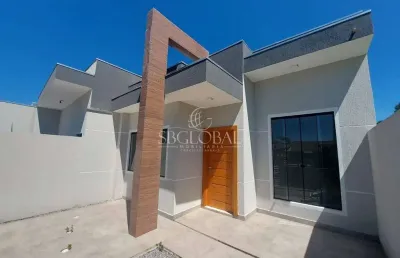 Casa com 02 quartos no balneário uirapuru em itapoá-sc
