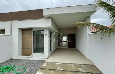 Casa nova com ótimo acabamento no volta ao mundo i em itapoá-sc