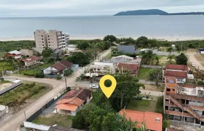 Terreno na 2° quadra do mar com 420m² (14x30) no balneário praia dos veleiros em itapoá-sc