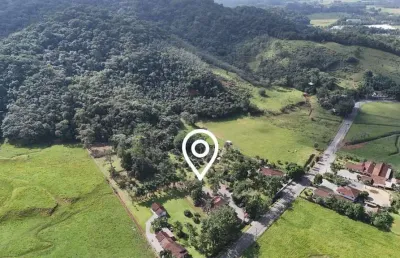 Chácara completa na estrada bonita em joinville sc – casa, riacho e muito verde!