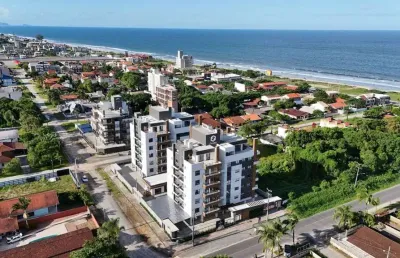 Apartamento pronto para morar no condomínio lisboa, 03 quartos em itapoá sc