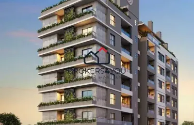 Apartamento com 2 quartos à venda na rua professor joão mazzarotto, 526, capão raso, curitiba por r$ 440.827