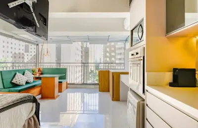 Estúdio de alto padrão em moema: apartamento versátil, funcional e ideal para investir e morar!