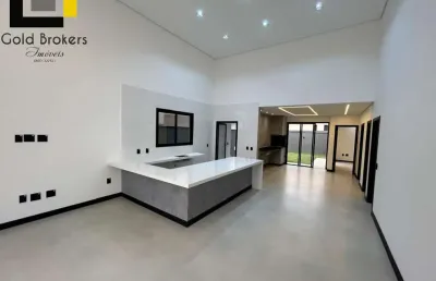 Casa com 141m² de área construída com 3 suítes, no condomínio gran ville são venâncio em itupeva sp