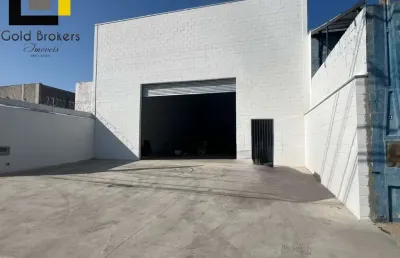 Galpão com 400m² de terreno e 362m² de área construída no parque residencial em jundiaí - sp