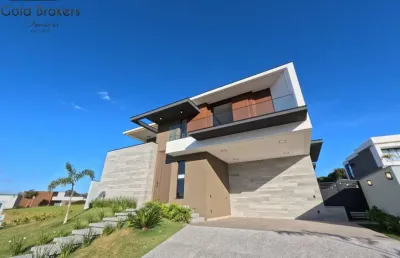 Casa de 325 m² de área construída com 4 suítes no condomínio alphaville i em jundiaí - sp