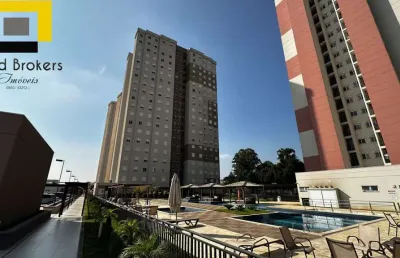 Apartamento de 70 m² com 2 dormitórios, sendo 1 suíte, no condomínio altos da samuel martins na vila progresso em jundiaí sp