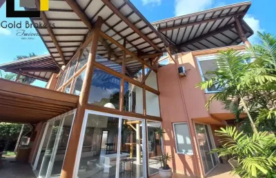 Casa de 865m² de área construída com 4 suites no condomínio portal do paraíso ii em jundiaí - sp