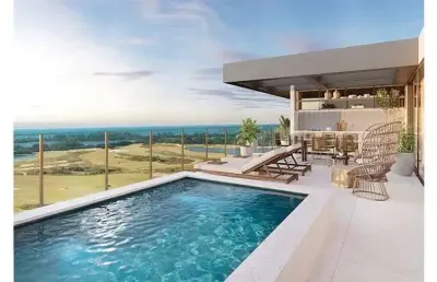 Cobertura linear, 376 m², com 3 e 4 suítes na barra da tijuca