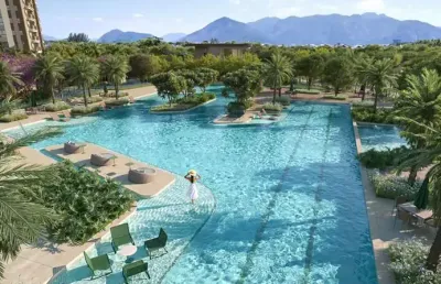 Apartamento de 3 quartos com 133m2 mais dep.completa - b.tijuca -11.000m2 de lazer