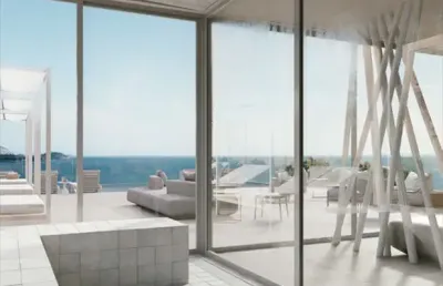 Apartamento studio ipanema , rooftop com piscina vista mar