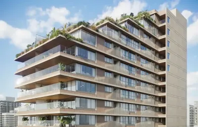 Lindo apartamento all suítes de 3 quartos na quadríssima vista mar dependência completa lazer completo
