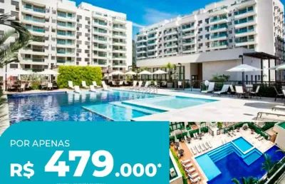 Apartamento com 2 quartos à venda na Rua Nilton Santos, Recreio dos Bandeirantes, Rio de Janeiro