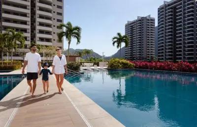 Apartamento de 02 quartos na barra olimpica - ilha pura com um parque de 72 mil m2 de lazer e segurança