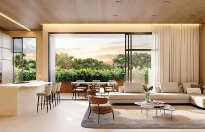 Aparatamento na peninsula - com conceito de casas suspensas