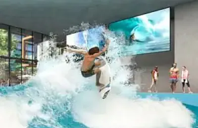 Studio - quarto e sala arte wave residence na barra olímpica !