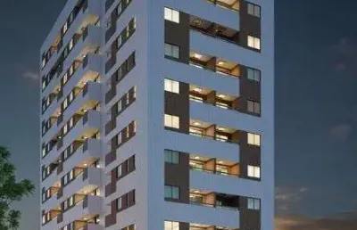 Apartamento para venda com 61 metros quadrados com 2 quartos