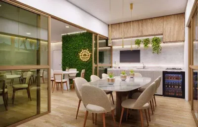 Apartamento para venda possui 61 metros quadrados com 2 quartos