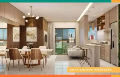 Apartamento para venda em candeias , com 58m ², 2 quartos, 1 suíte e varanda
